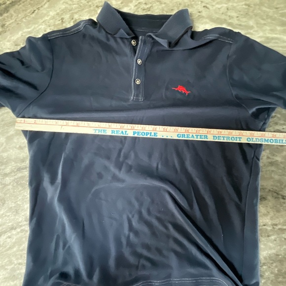 Tommy Bahama IslandZone Emfielder Polo Shirt Size Large (A1) - Picture 4 of 6